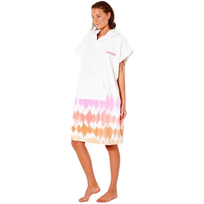 2022 Rip Curl Womens Sun Drenched Changing Robe / Poncho GTWGA1 - Pink